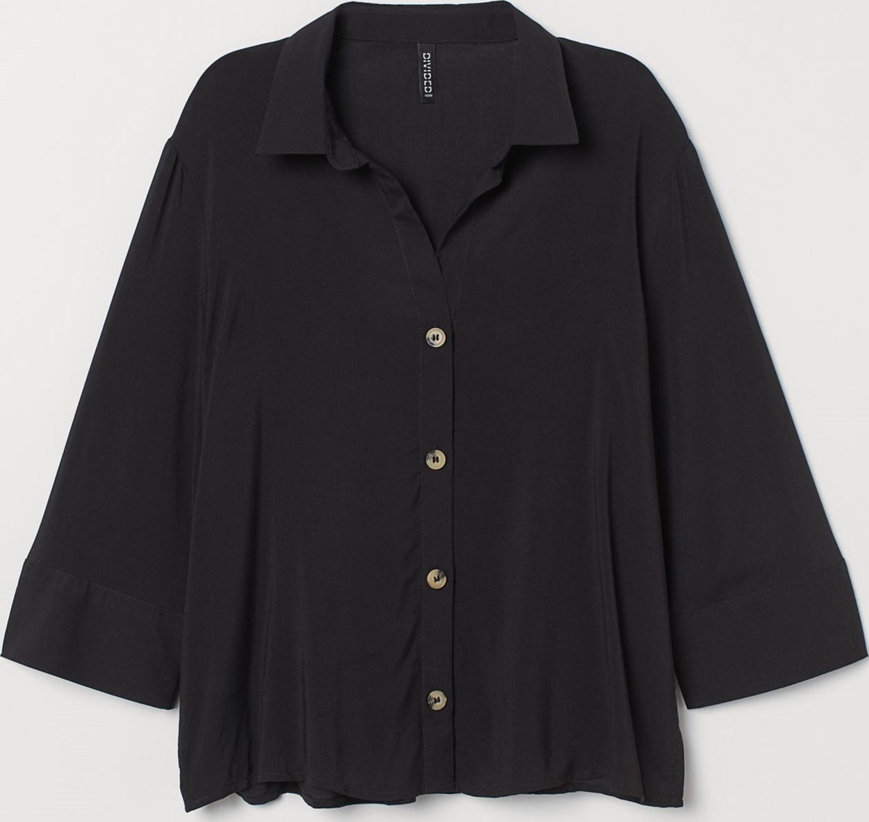 

Рубашка H&M 0689513-9 38 Черная
