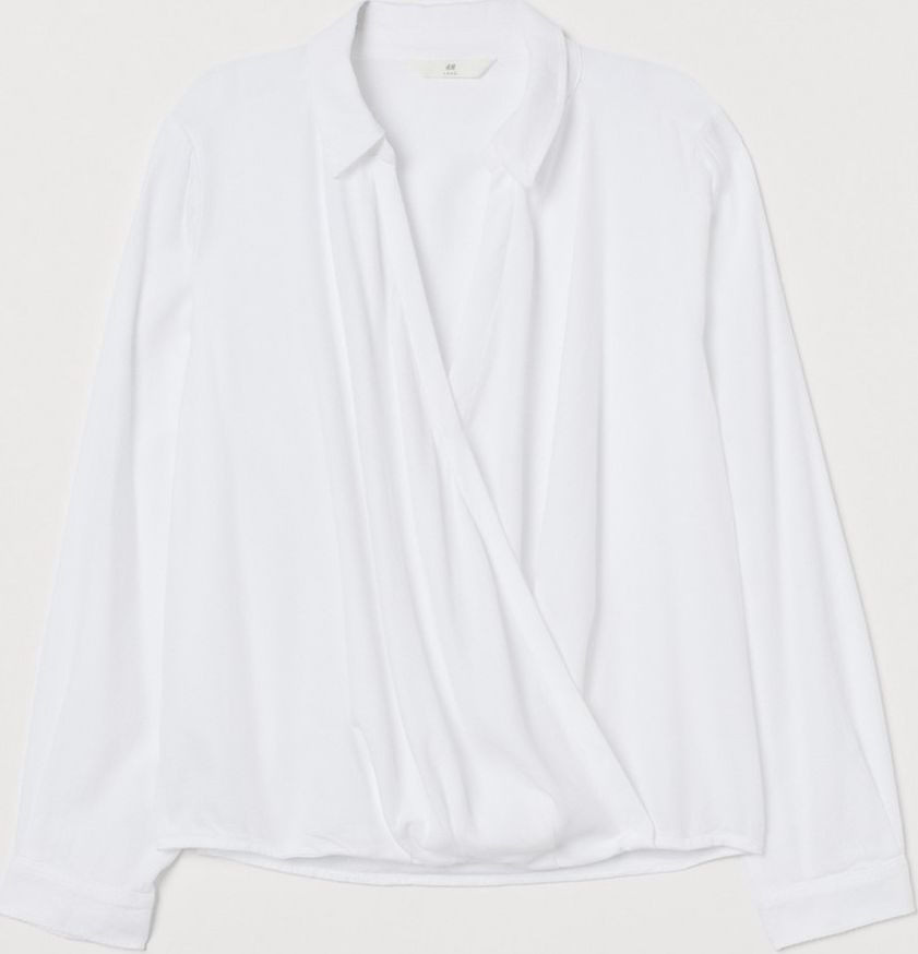 

Блузка H&M 0799853-0  Белая, Блузка H&M 0799853-0 38 Белая