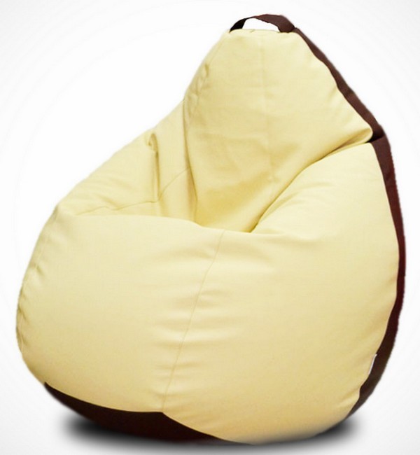 

Кресло-Груша Bel.i.v. Beige-Brown 140х100 (1104)