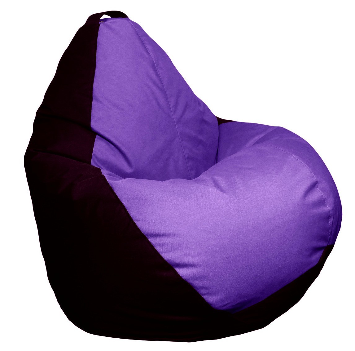

Кресло-Груша Bel.i.v. Black-Violet 140х100