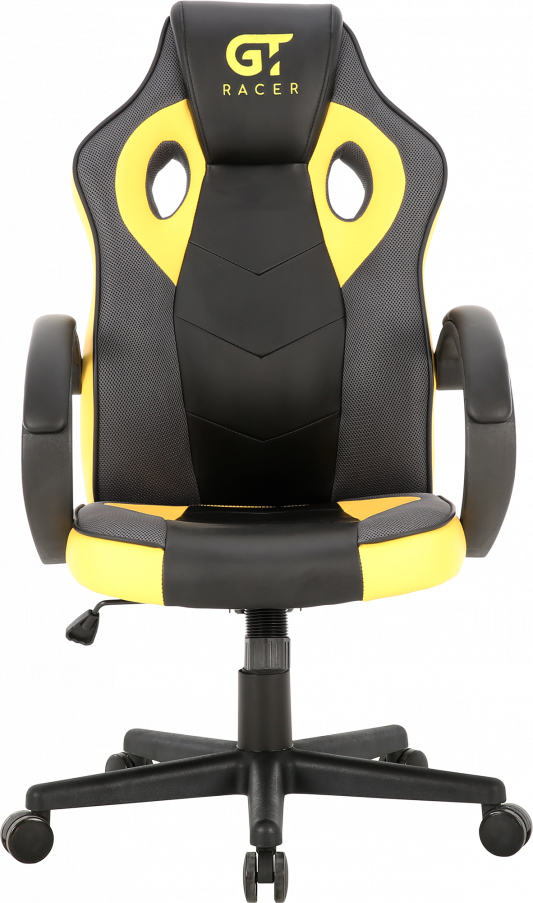 

Кресло для геймеров GT RACER X-2752 Black/Yellow