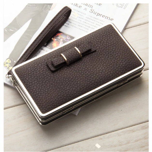

Женский кошелек c искусственной кожи Baellerry N1228 Classic Чёрный
