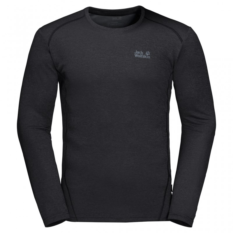 

Фуфайка SKY RANGE LONGSLEEVE M Jack Wolfskin 1806751-6000 S Черный