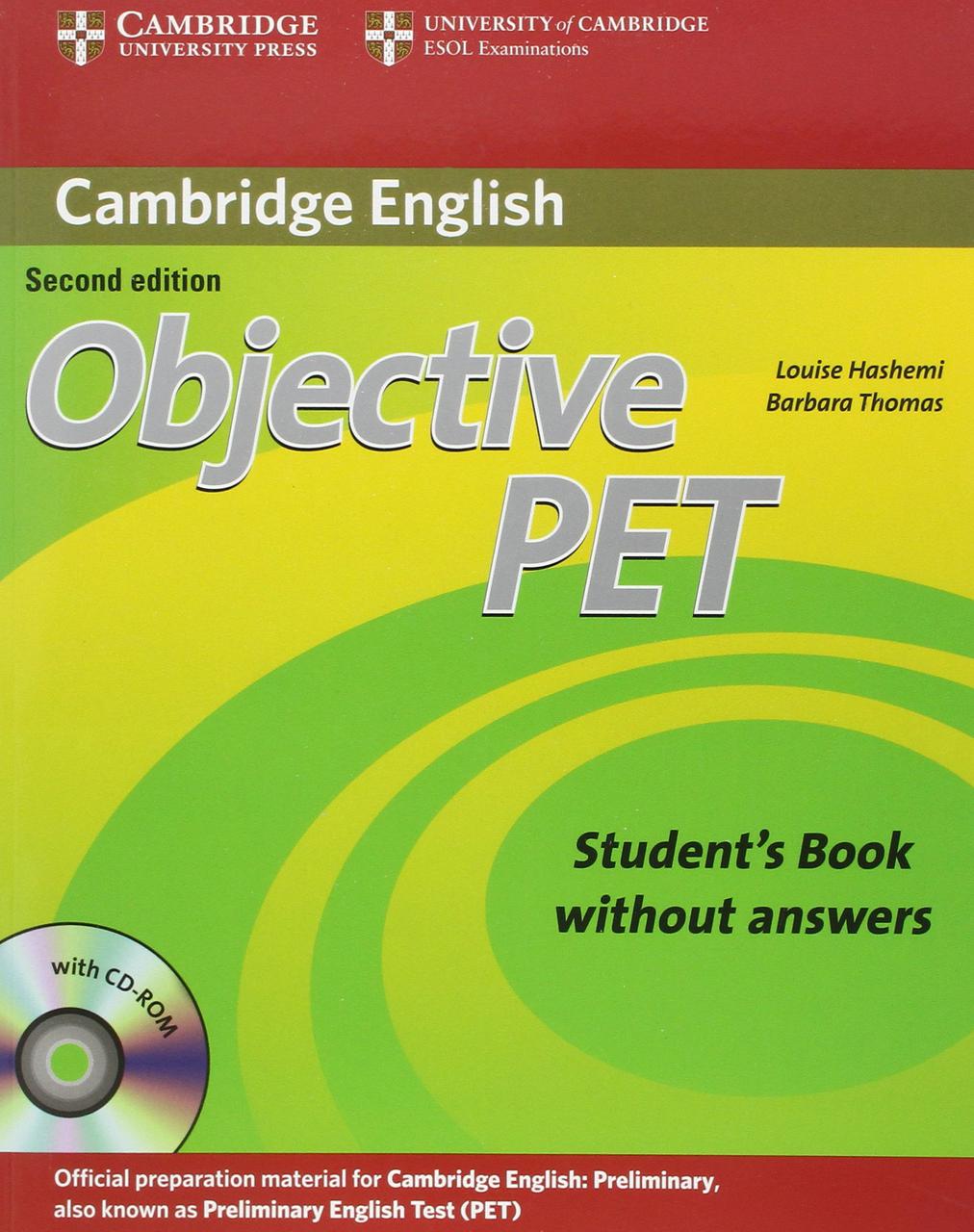 

Objective PET Student's Book without Answers (+CD)