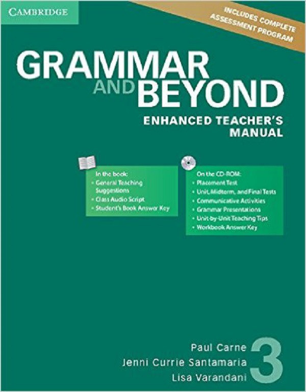 

Grammar and Beyond Level 3 Enhanced Teachers Manual with CD-ROM