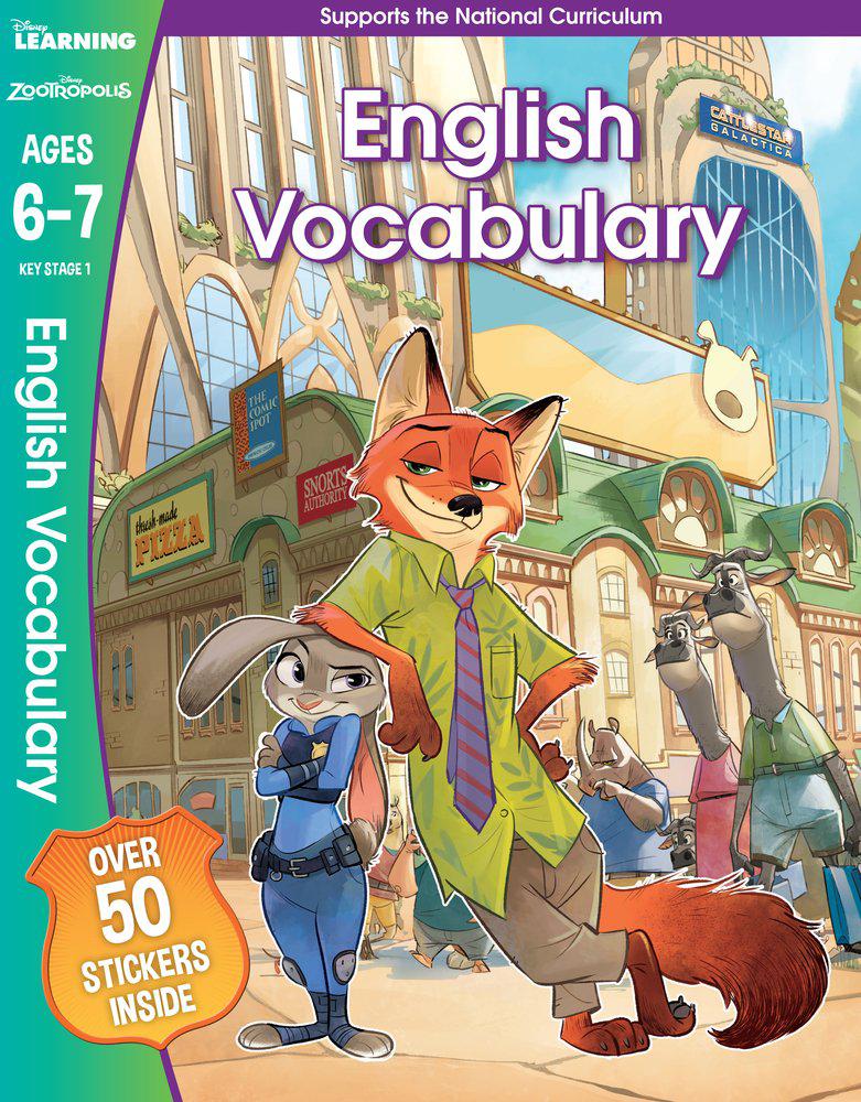 

Zootropolis - English Vocabulary, Ages 6-7