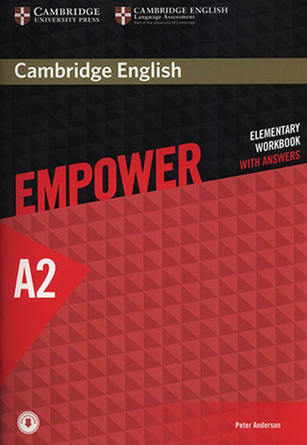 

Cambridge English Empower A2 Elementary Workbook with Answers with Downloadable Audio