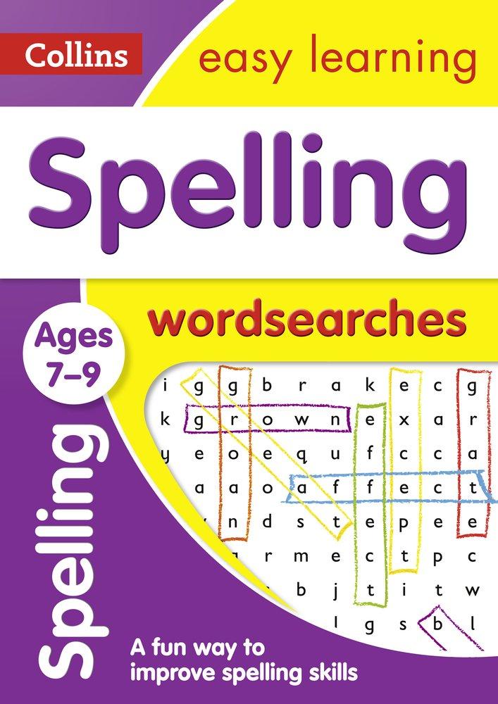 

Spelling Word Searches Ages 7-9