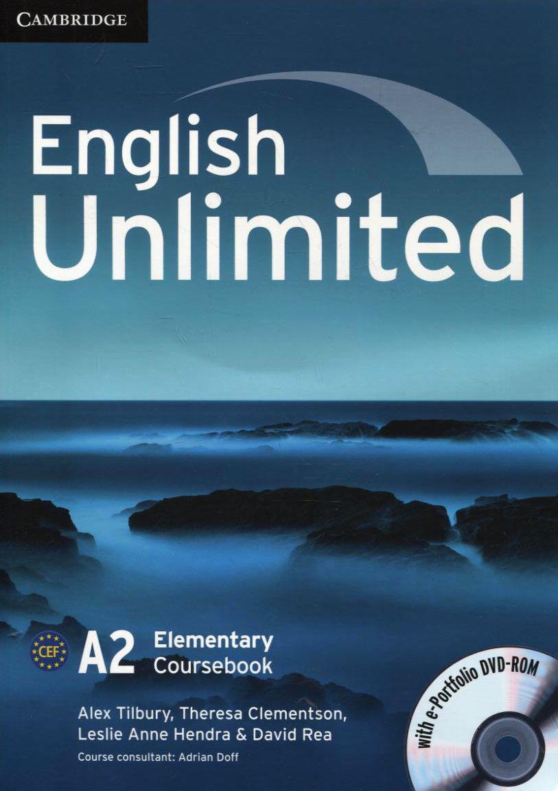 

English Unlimited. Elementary Coursebook (With e-Portfolio DVD-Rom)