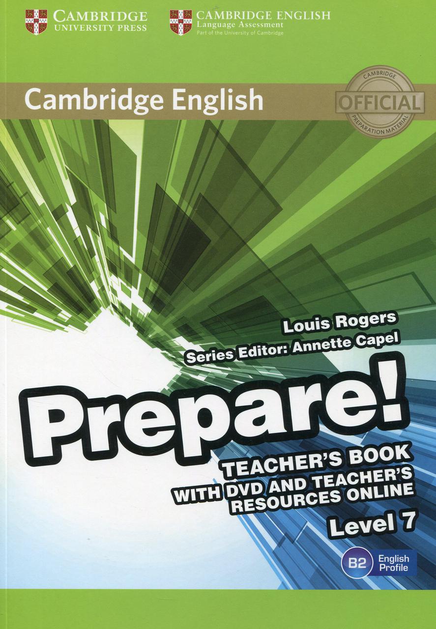 

Cambridge English Prepare! Level 7 Teacher's Book (+ DVD-ROM)