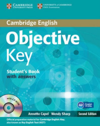 

Objective Key 2nd Edition Student's Book with answers with CD-ROM