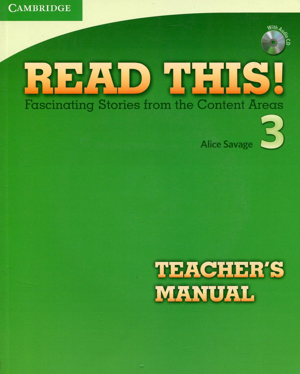 

Read This! 3 Teacher's Manual + CD