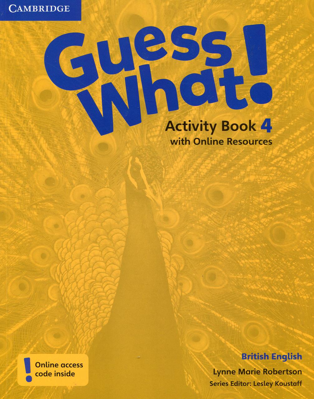 

Guess What! Level 4 Activity Book with Online Resources