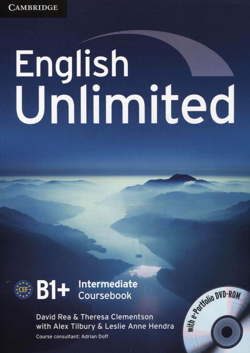 

English Unlimited Intermediate Coursebook (with e-Portfolio DVD-Rom)