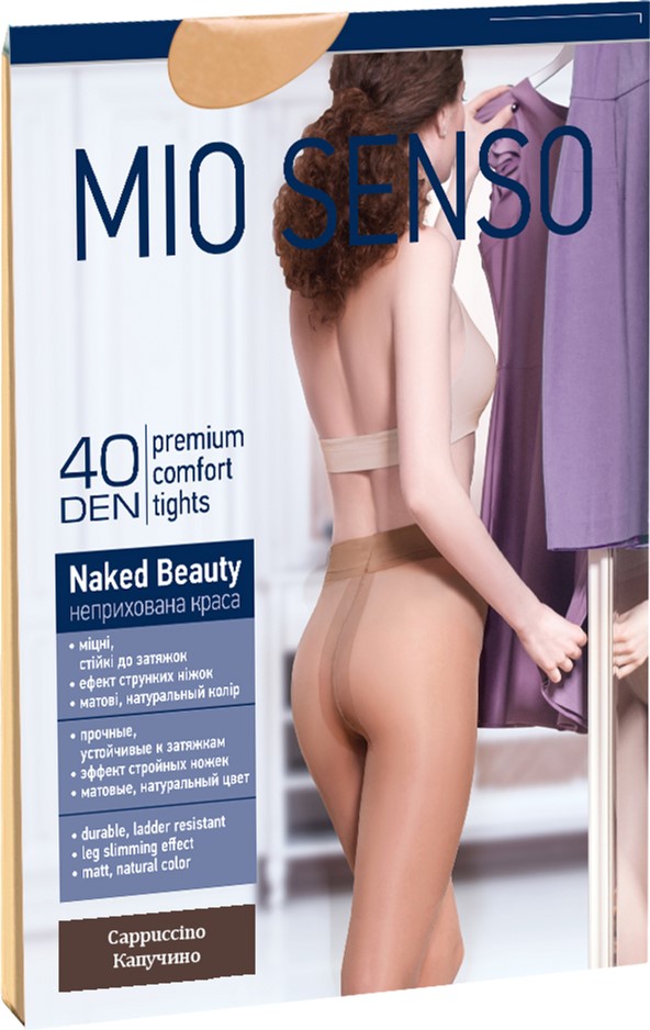 

Колготки Mio Senso Naked Beauty 00000007140 40 Den 2 р Cappuccino