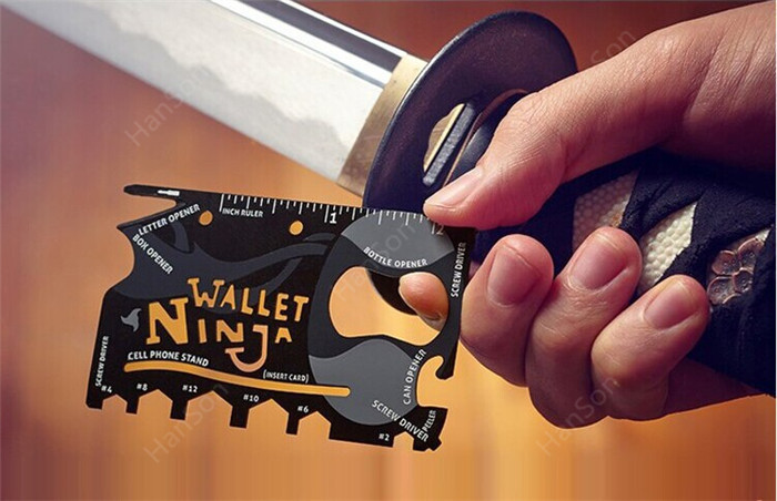 

Мультитул - Кредитка Ninja Wallet Multitool 18 в 1