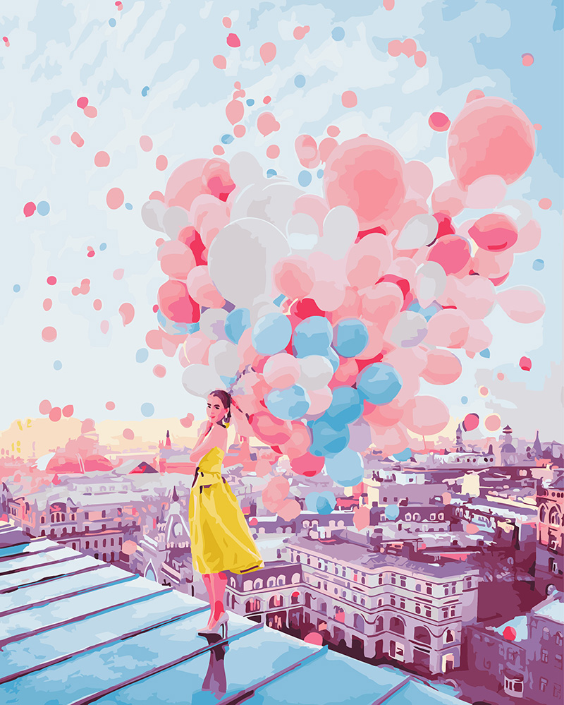 

Картина по номерам Рассвет над крышами Парижа, 40 х 50 см (BK-GX25364) (Без коробки)