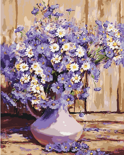 

Картина по номерам Идейка Букет полевых цветов, 40 х 50 см (KHO3020) (Без коробки)