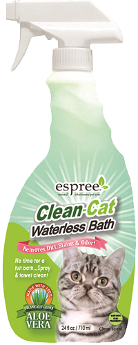 

Спрей ESPREE Clean Cat Waterless Bath для экспресс очистки кожи и шерсти кошек 710 мл