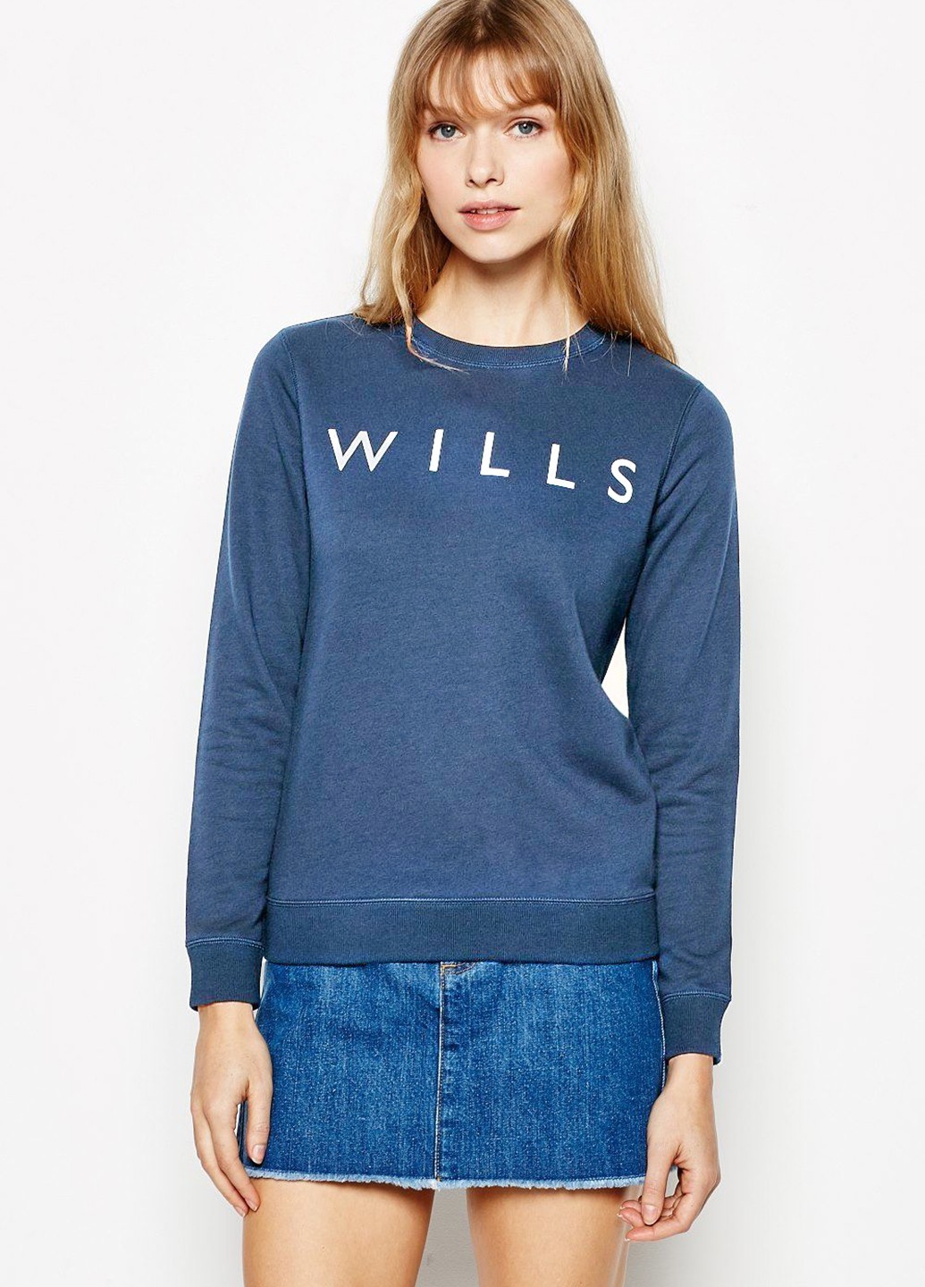 

Свитшот Jack Wills спортивный M синий HF0120KO0099