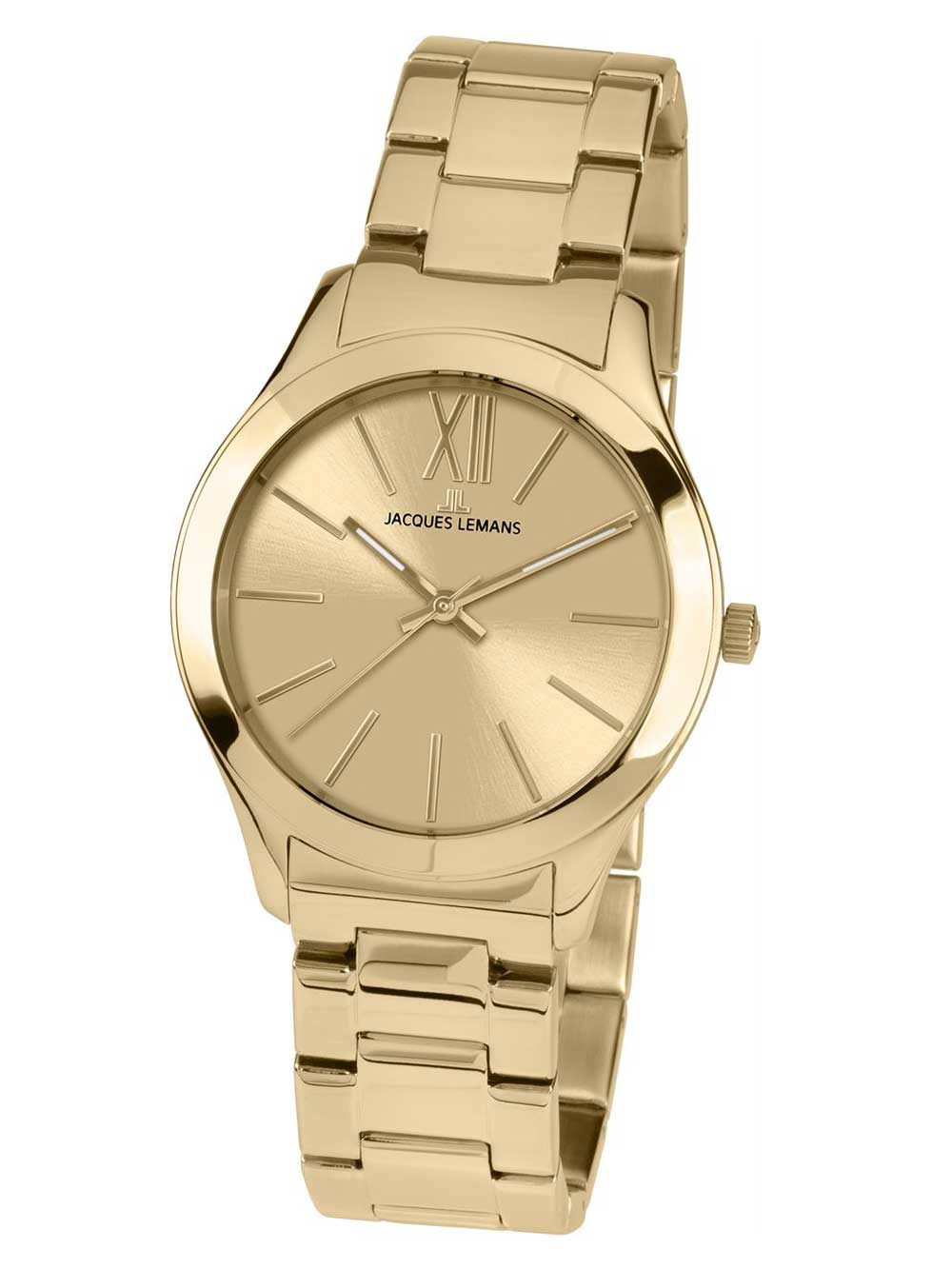 

Часы Jacques Lemans 1-1840G Rome Damen 37mm 10ATM