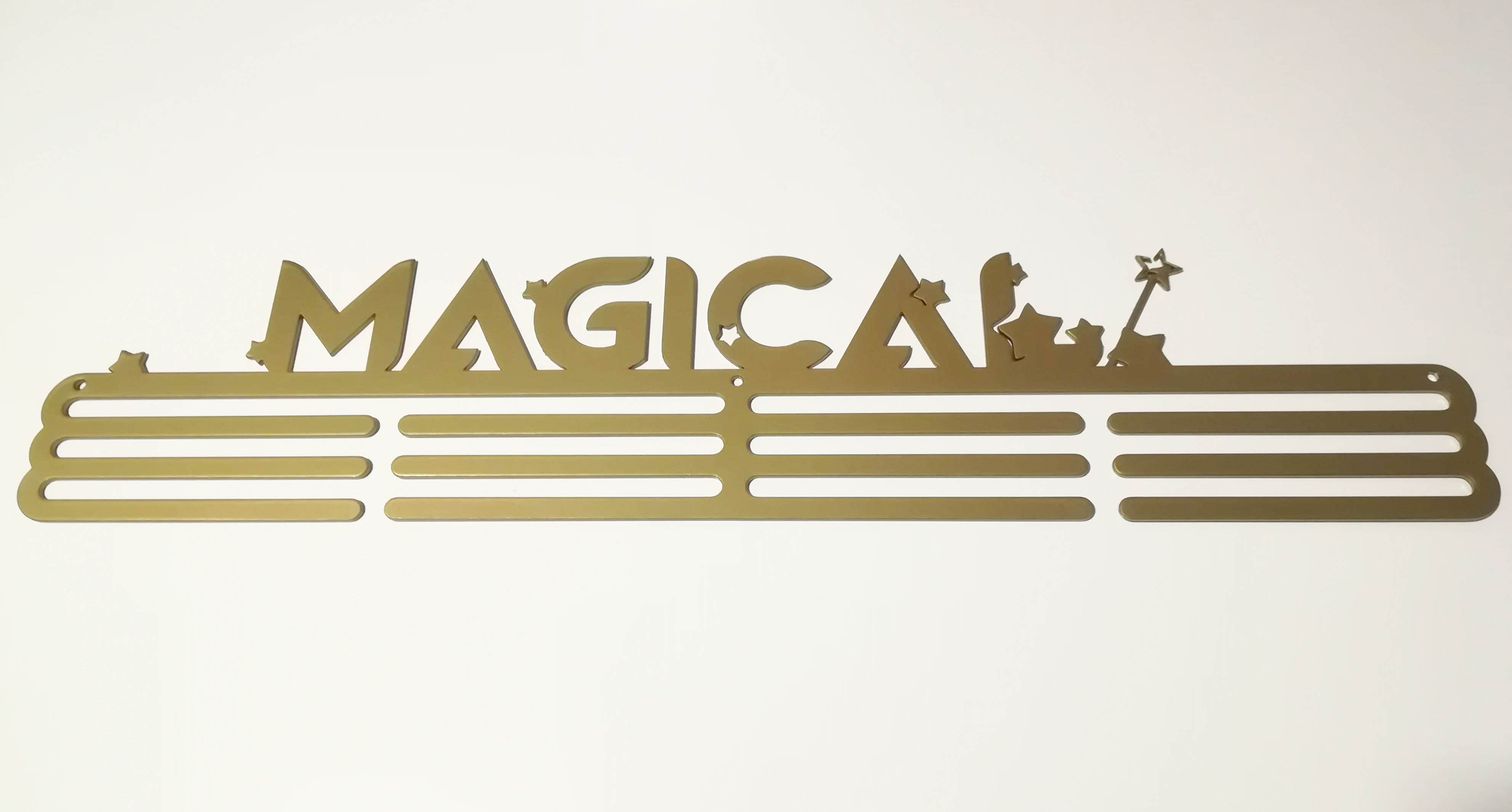 

Медальница "E-Trophy" Magical Стальная(золото)