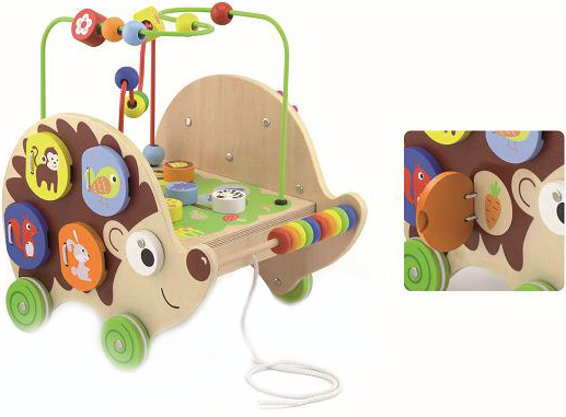 

Игрушка-каталка Viga Toys Ежик 4 в 1 (50012)