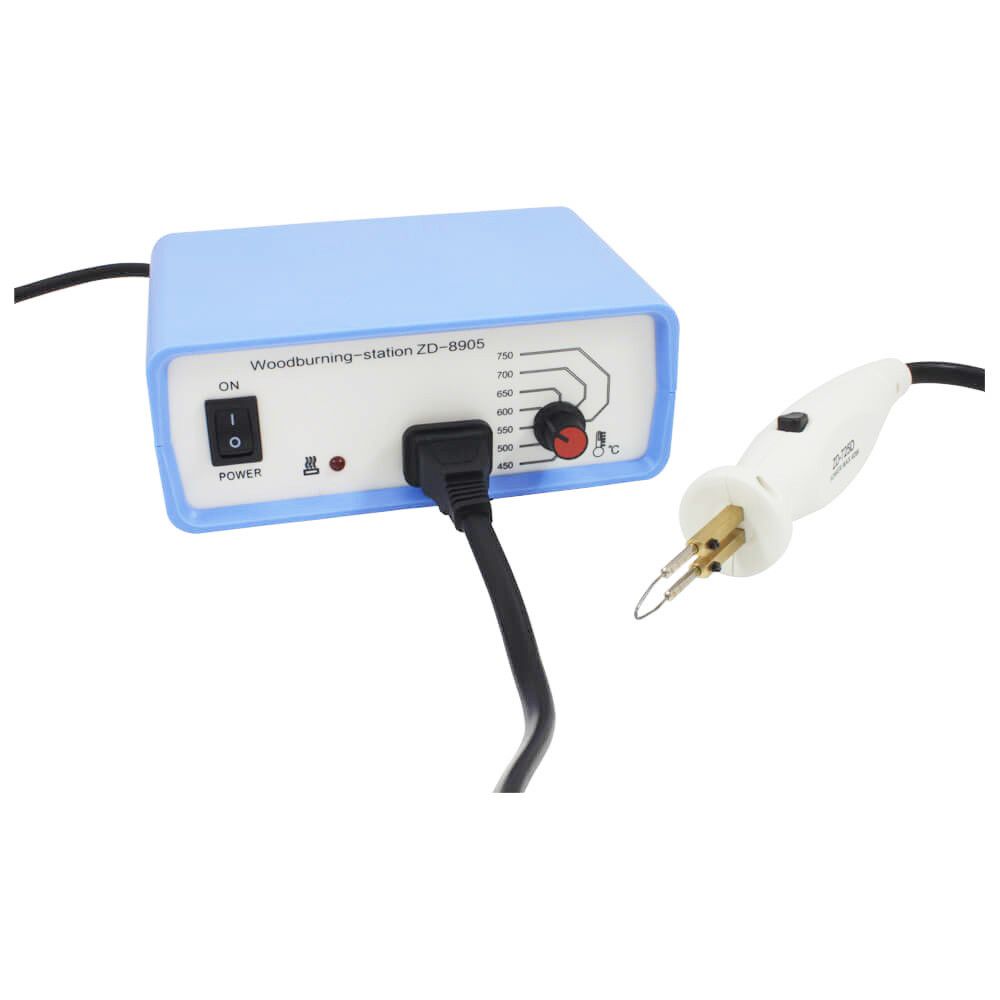 Станция для выжигания по дереву Zhongdi ZD-8905, 40W, 450-750С, 220V ...