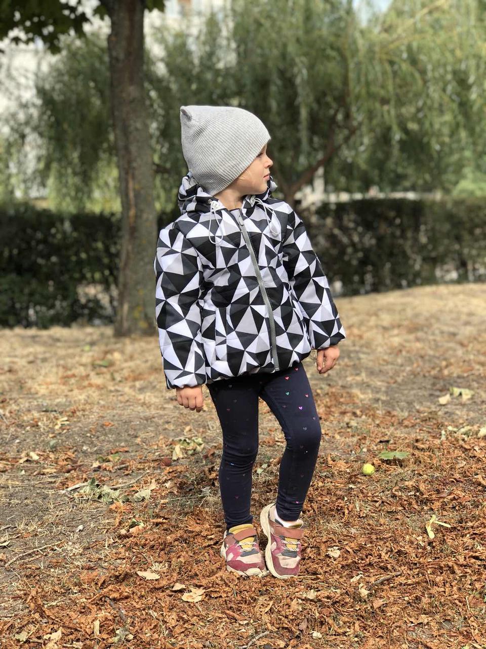 

Куртка Color Dreams 1078/165 92 Черно-белая