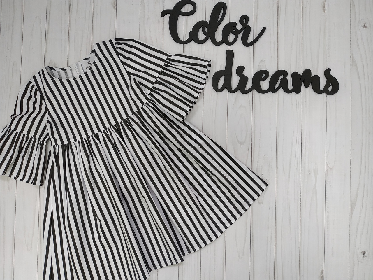

Платье Color Dreams 10917/125 122 Черно-белое