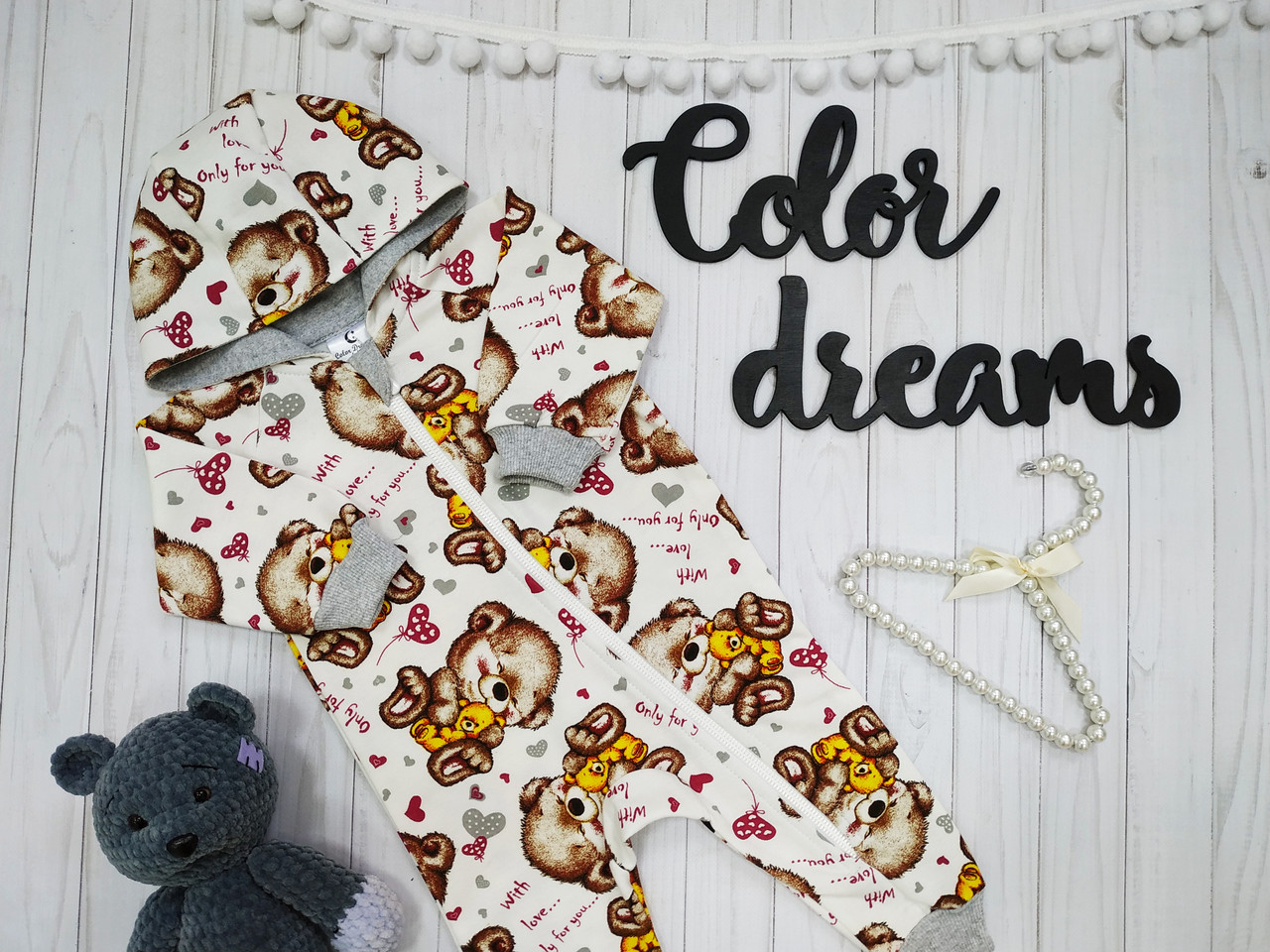 

Комбинезон-слип Color Dreams 1017/77 92 см Разноцветный