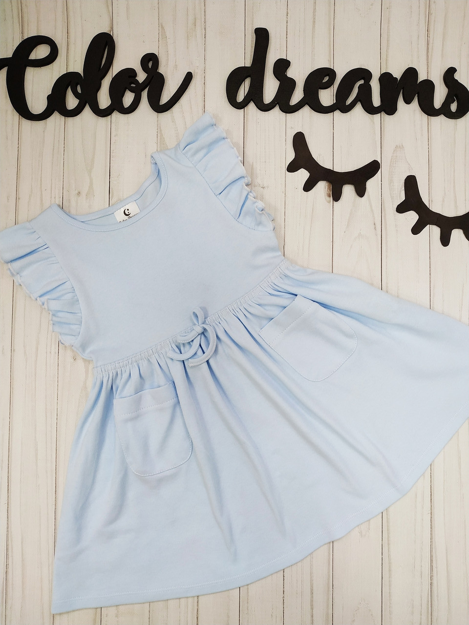 

Платье Color Dreams 10922 122 Голубое