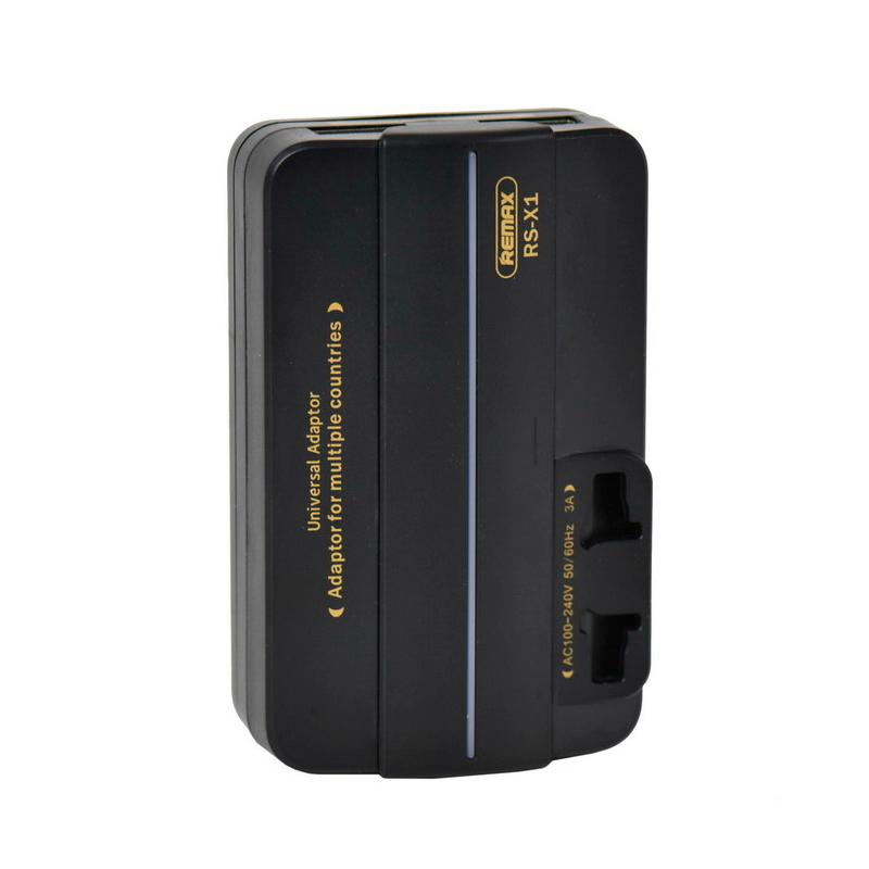 

Сетевое зарядное устройство Remax Universal Travel Adapter RS-X1 Black