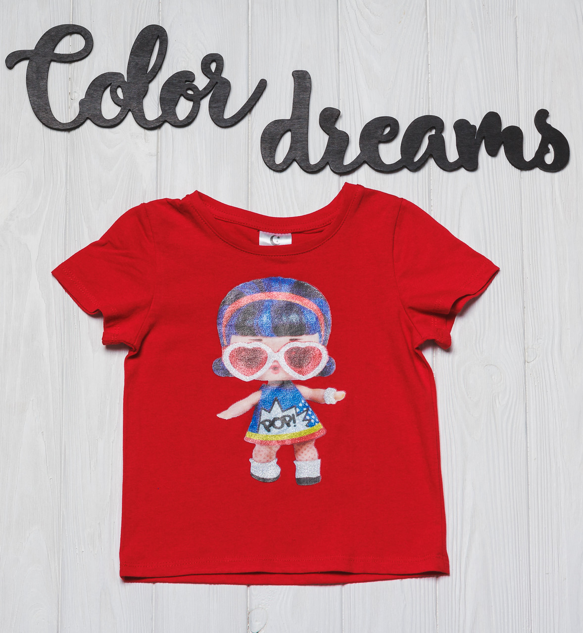

Футболка Color Dreams 1045/2 110 Красная