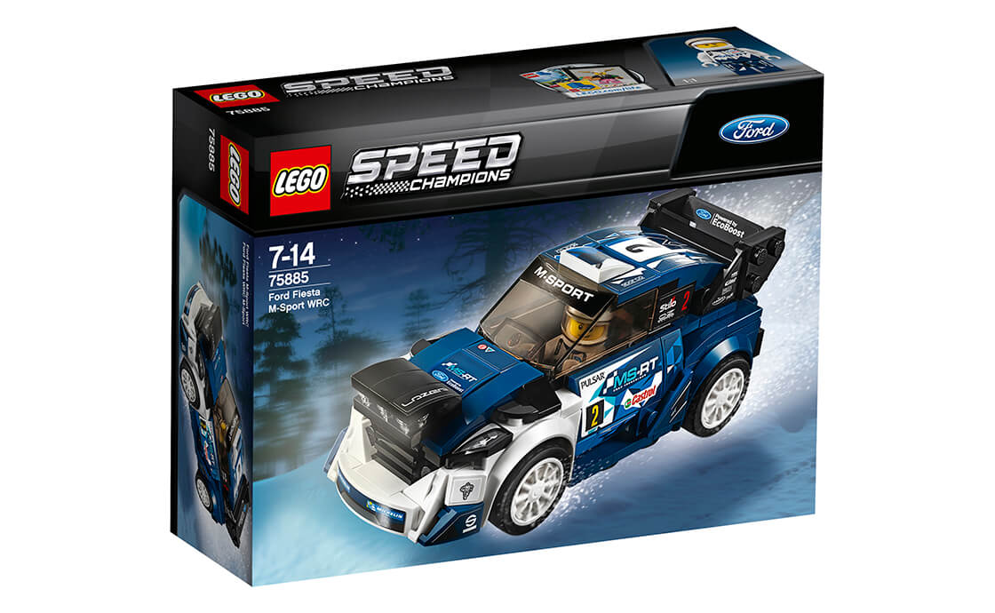

Конструктор LEGO Ford Fiesta M-Sport WRC 203 деталей (75885)