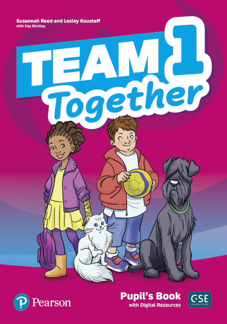 

Пдіручник Team Together 1 Pupils' Book with Digital Resources Pack - Susannah Reed, Kay Bentley, Lesley Koustaff - 9781292310640