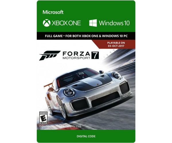 

Forza Motorsport 7 (ваучер на скачивание) (русская версия) (Xbox One)