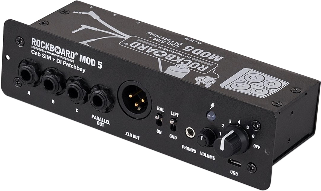 

Импульсный спикосимулятор RockBoard RBO B MOD 5 - Cab SIM + DI Patchbay