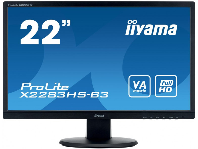 

Монитор Iiyama ProLite X2283HS-B3