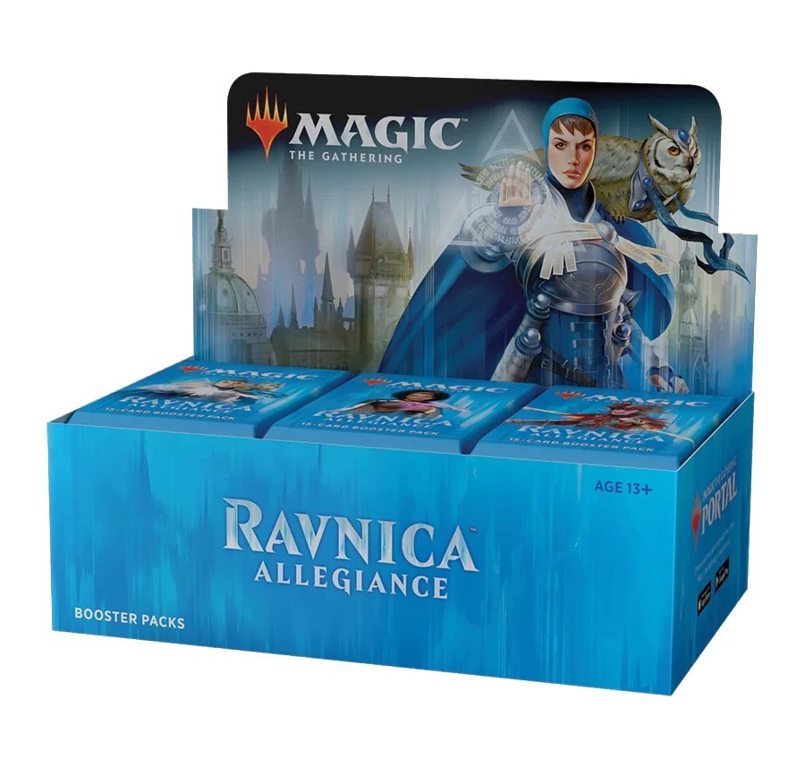 

Настольная игра Wizards of the Coast Ravnica Allegiance - дисплей бустеров Magic The Gathering АНГЛ (0341)