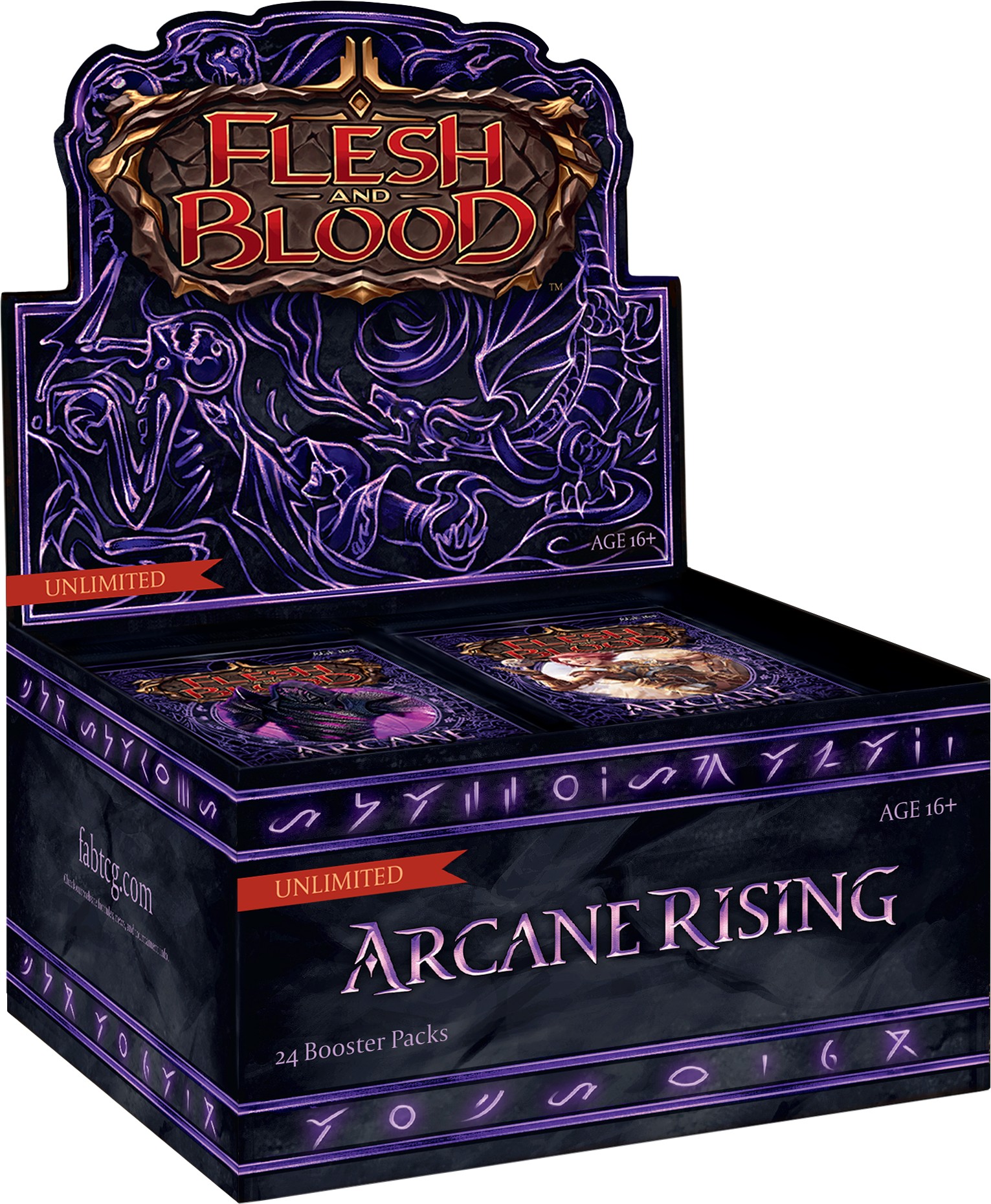 

Настольная игра Legend Story Studios Arcane Rising Unlimited - дисплей бустеров Flesh and Blood АНГЛ (1202)