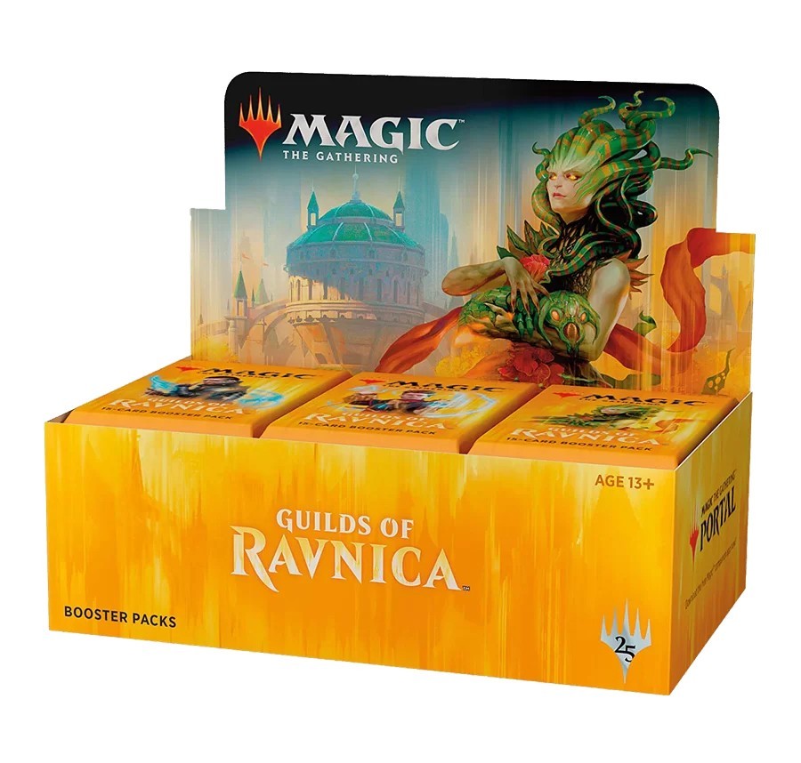 

Настольная игра Wizards of the Coast Guilds Of Ravnica - дисплей бустеров Magic The Gathering АНГЛ (0342)