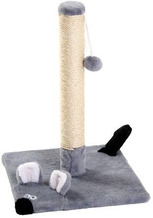 

Дряпка Природа "Мышка"- столбик 50cм серая