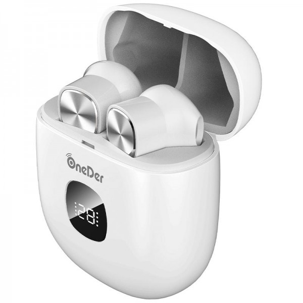 

Стерео Bluetooth наушнки OneDer TWS-W16 White