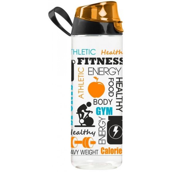 

Бутылка спортивная Herevin Gym 750мл с петлей для переноса