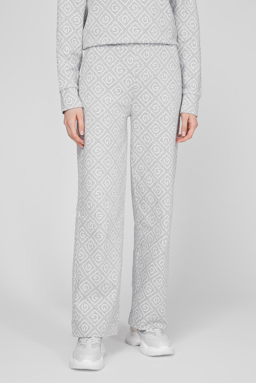 

Женские серые спортивные брюки ICON G JACQUARD SWEAT PANT Gant S 4204914