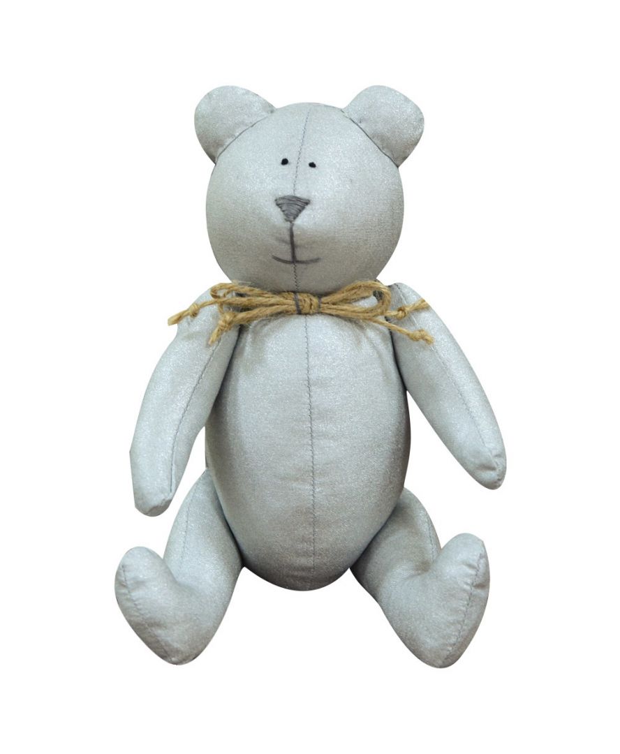 

Декоративная игрушка Прованс Мишка Тедди 27см Silver (011598)