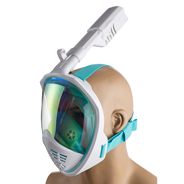 

Маска полнолицевая размер S/M зеркалка синий M2068/SG7