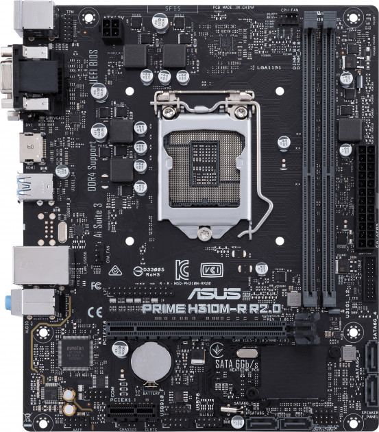 

Материнская плата 1151 (H310) Asus PRIME H310M-R R2.0