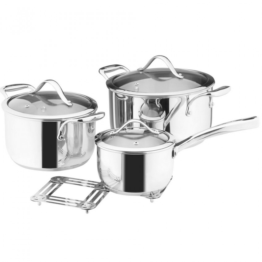 Набор посуды Vinzer Chef 89028 из 7 предметов – низкие цены, кредит ...